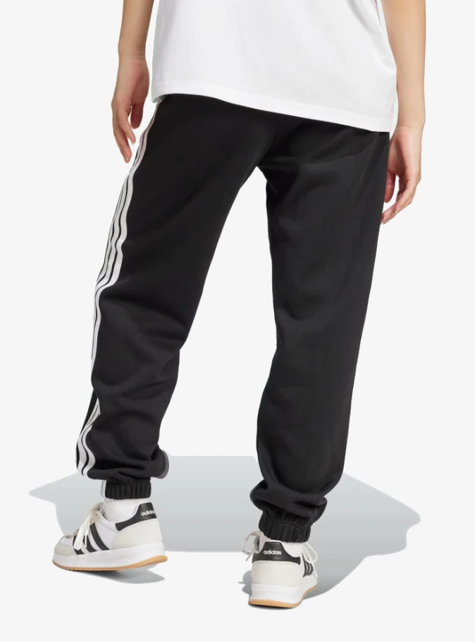 adidas JE1276 Essentials 3-Stripes Fleece Loose-Fit Pants Kadın Eşofman Altı