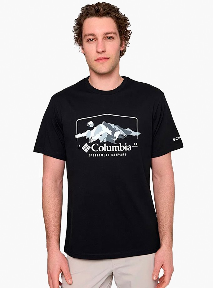COLUMBIA CS0411 CSC M BRUSH WITH NATURE SS TEE Erkek T-Shirt 9110831-010