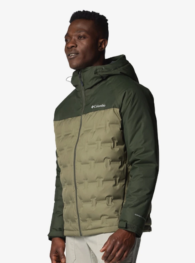 Columbia WM7857 Grand Trek III Down Kapüşonlu Erkek Kaz Tüyü Mont 2086111-397