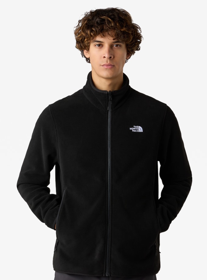 The North Face Glacier Fleece Full Zip Hiking Fleece Erkek Polar