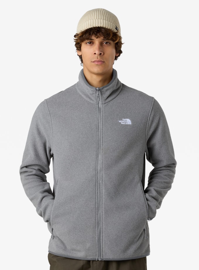 The North Face Glacier Fleece Full Zip Hiking Fleece Erkek Polar