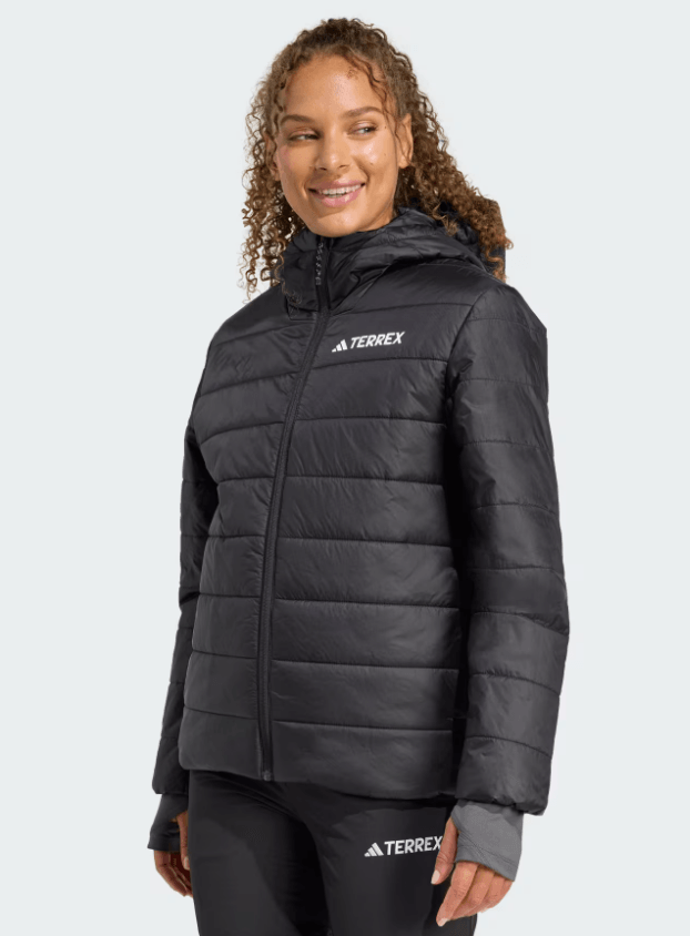Adidas Terrex Multi Essentials CLIMAWARM Insulated Hooded Kadın Mont