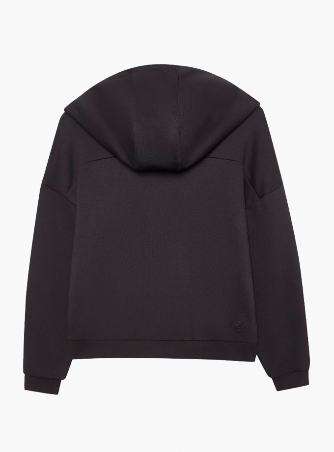 Skechers W Essential Full Zip Hoodie Kadın Sweatshirt S242117-001
