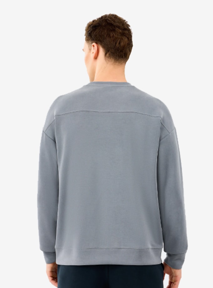 Skechers M Loose Crewneck Erkek Sweatshirt 