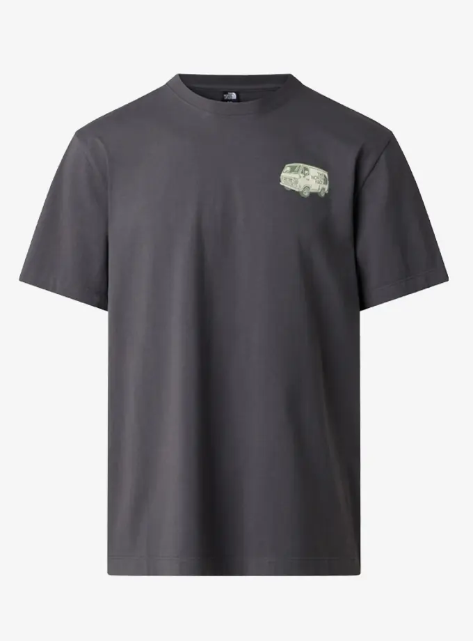 The North Face NF0A8GQN-RHI M Van Life Relaxed Short Slevve Erkek