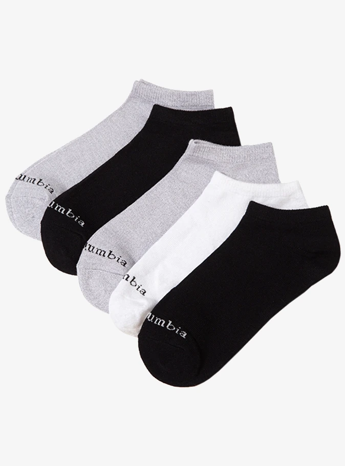 Columbia RCL989W  Basic No Show 6'lı Kadın Kısa Çorap