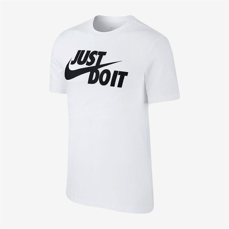 Nike M Nsw Tee Just Do t Swoosh Erkek Gunluk Ti ort AR5006 100 Samuray Sport