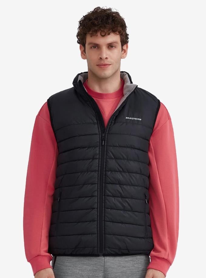 Skechers M Outerwear Padded Vest Erkek Yelek