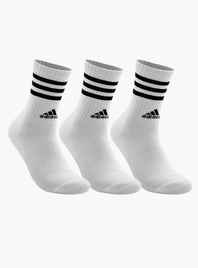 adidas 3S C Spw Crw 3P Bilek Boy Çorap - 3 Çift HT3458