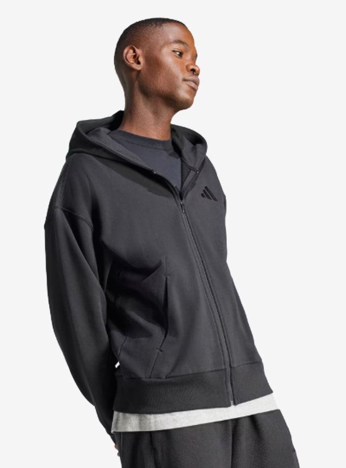 adidas All Szn French Terry Full-Zip Erkek Ceket