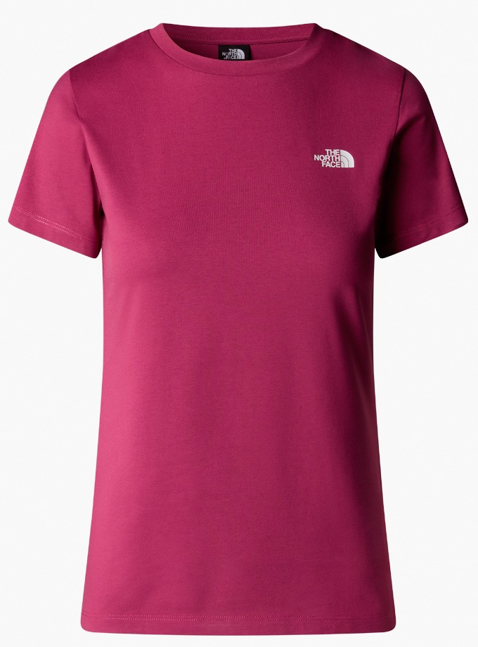North Face W S/S Simple Dome Slim Tee Kadın Outdoor Tişört NF0A87NH-6EO