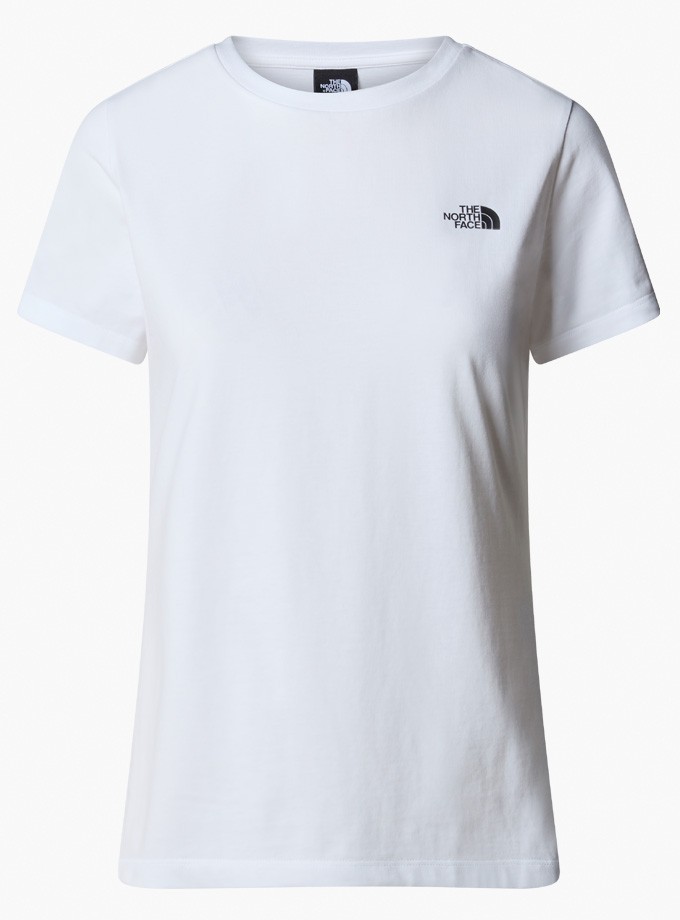North Face W S/S Simple Dome Slim Tee Kadın Outdoor Tişört NF0A87NH-FN4