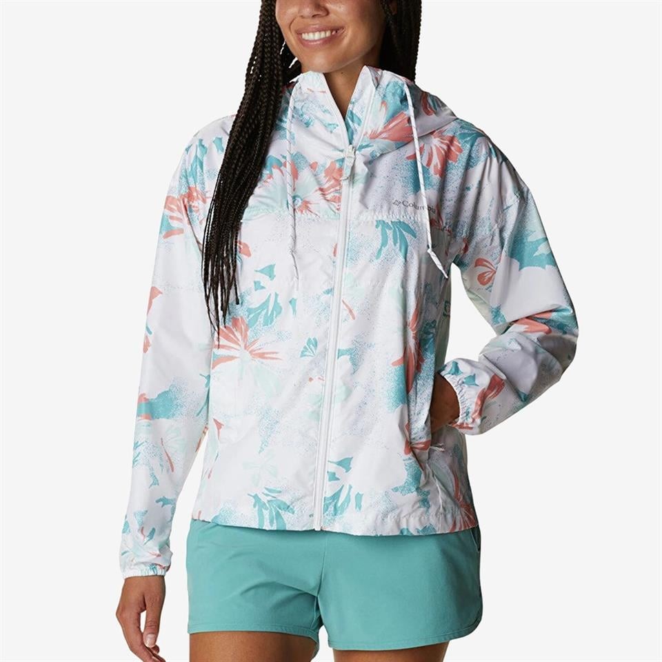 Columbia WL4631 Flash Challenger Novelty Windbreaker Kadın Yağmurluk