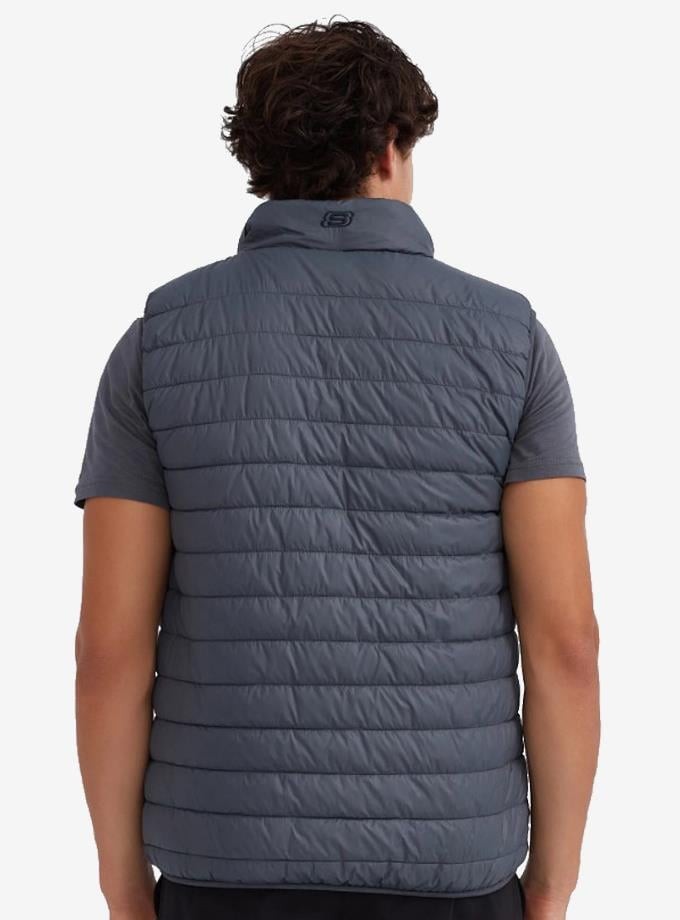 Skechers M Outerwear Padded Vest Erkek Yelek