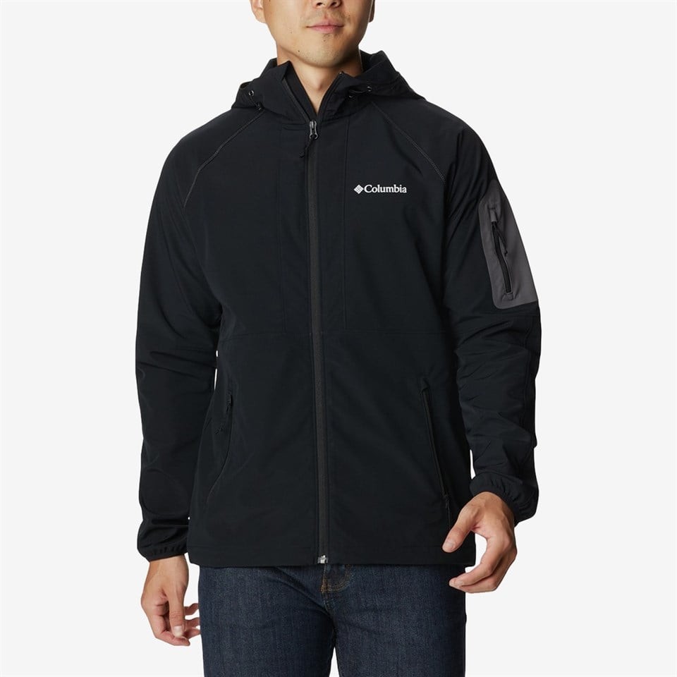 Columbia XO5190 Tall Heights Hooded Softshell Erkek Outdoor Mont