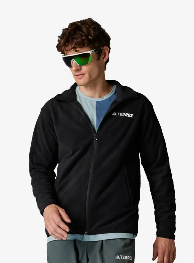 adidas JP0795 Multi Essentials Full-Zip Fleece Erkek Polar