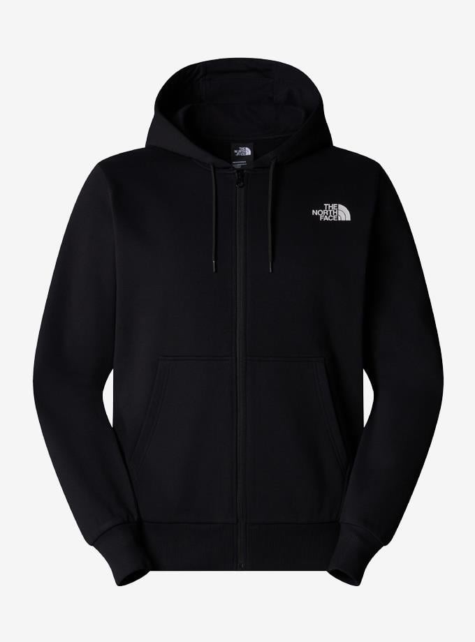 The North Face Simple Full Zip Hoodie Erkek Sweatshirt NF0A89FD_JK3