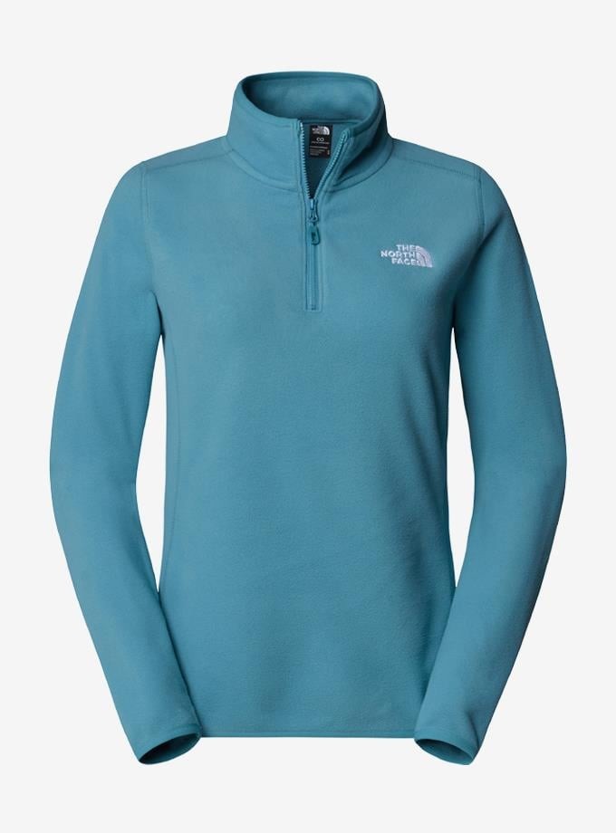 The North Face W 100 Glacier 1/4 Zip Kadın Polar