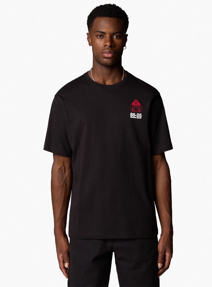 The North Face U S/S Mnt Jacket Anniversary Relaxed Erkek T-Shirt NF0A8DN5-JK3