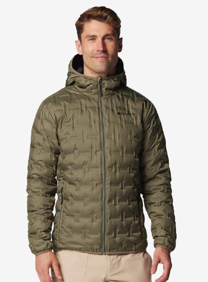 Columbia Wo6610 Delta Ridge II Down Hooded Jacket Erkek Mont