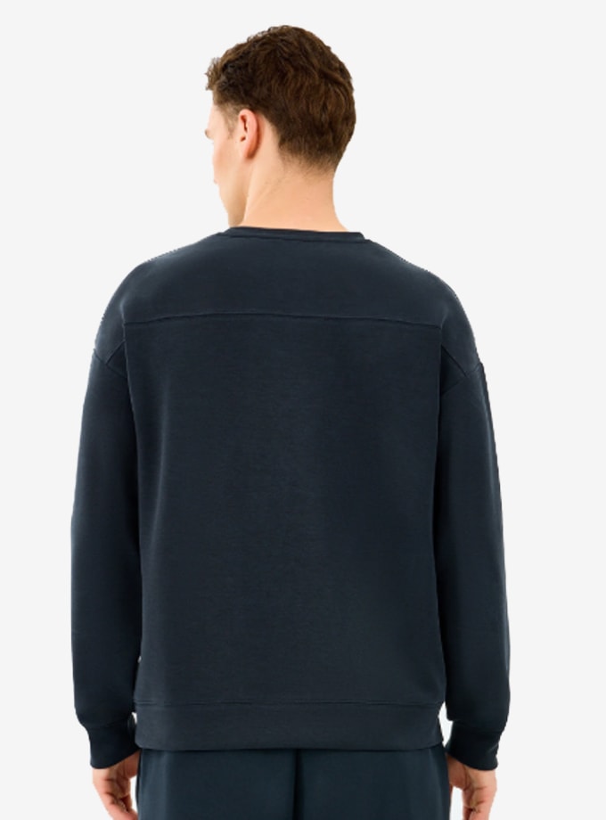Skechers M Loose Crewneck Erkek Sweatshirt 