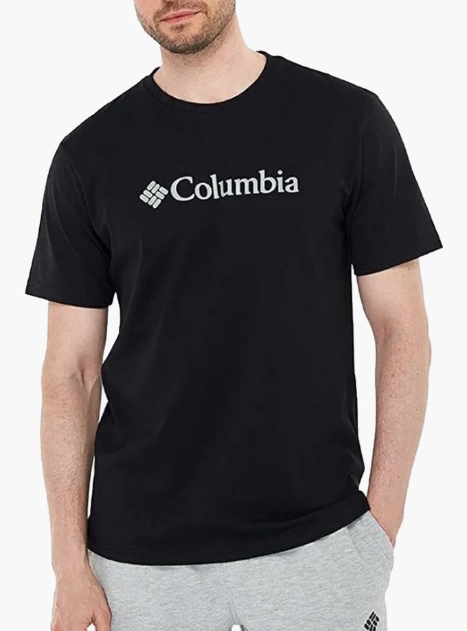 Columbia M Basic Erkek Siyah Outdoor Erkek T-Shirt 9110141-010