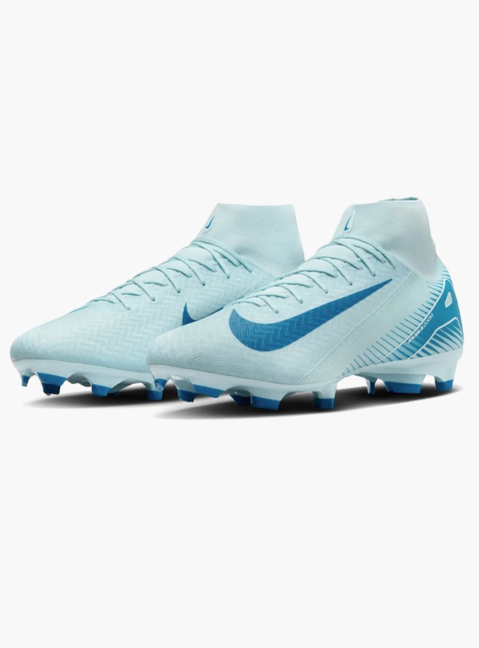 Nike Mercurial Superfly 10 Academy Fg/Mg Erkek Mavi Futbol Krampon