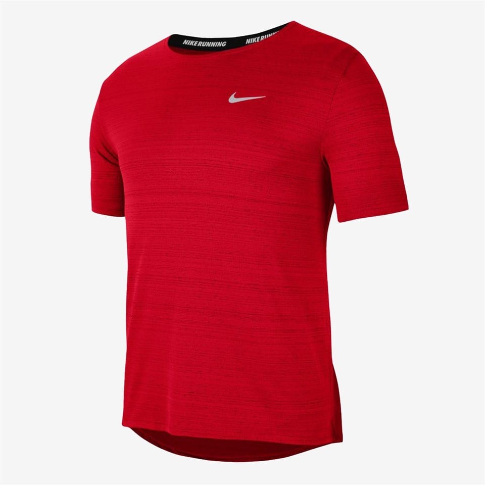 Nike M Nk Df Miler Top SS Erkek Koşu Tişörtü