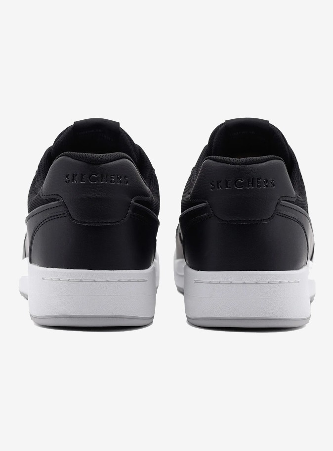 Skechers Koopa Tiebreak Low Erkek Günlük Ayakkabı 183250-BLK
