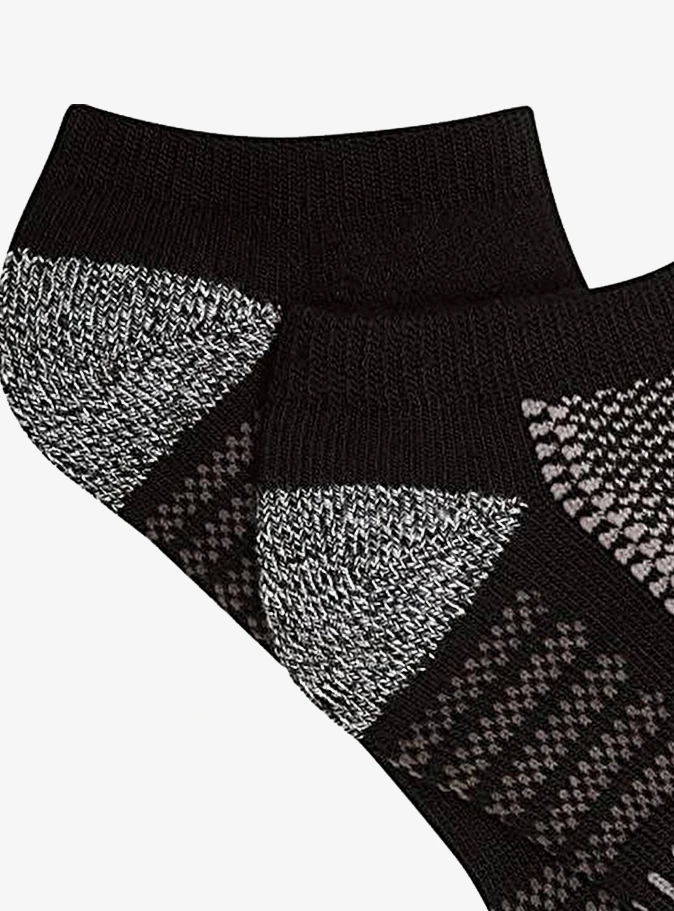 Columbia C1184 Athletic Fashion No-Show With Pique Footbed 6'lı Kadın Çorap RCS626W-BLA