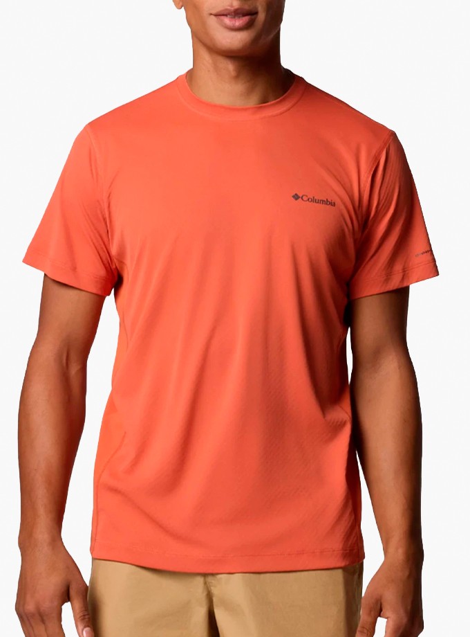 COLUMBIA AO2717 ZERO RULES LIGHT SS CREW Erkek T-Shirt 2118501-851