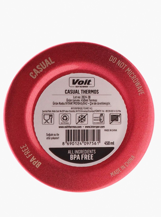 Voit Casual Thermos 450ML Unisex Termos 1VTAKTM21045-042
