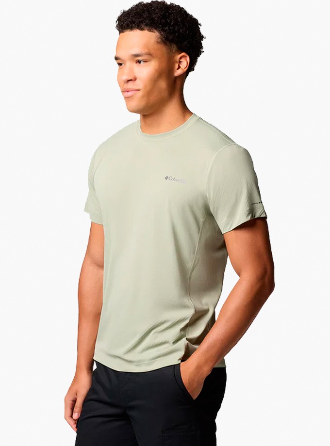 COLUMBIA AO2717 ZERO RULES LIGHT SS CREW Erkek T-Shirt 2118501-348