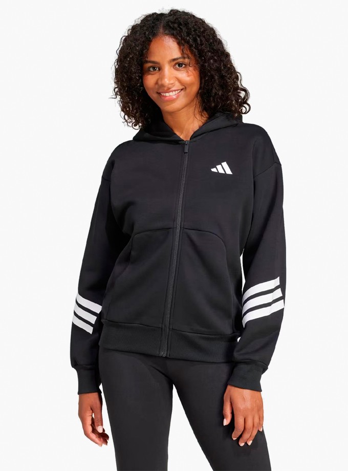 adidas Future Icons 3-Stripes Full-Zip Kadın Sweatshirt