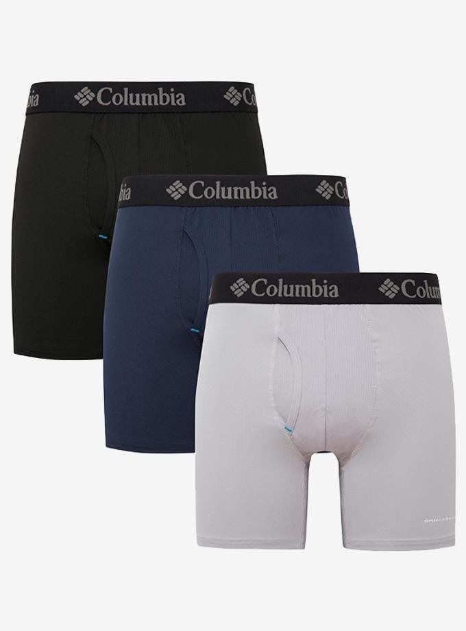 Columbia Rcu3013 Pack Cool Comfort Boxer Brief 3pp Erkek Boxer