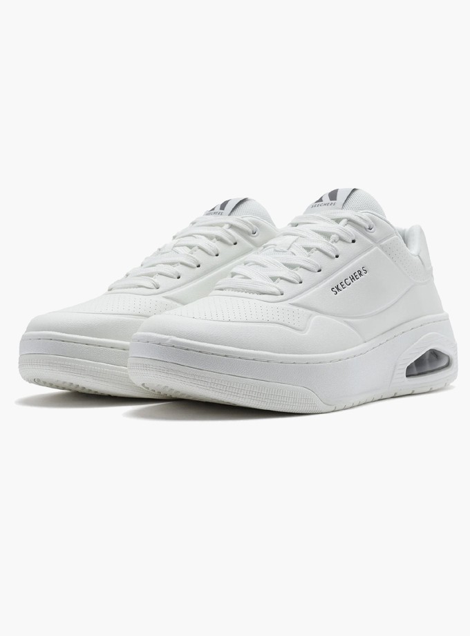 Skechers Uno Court Erkek Spor Ayakkabı 183145-WHT