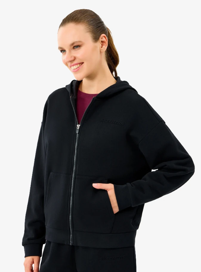 Skechers S2610016-3817 W Essential Full Zip Kadın Sweatshirt 