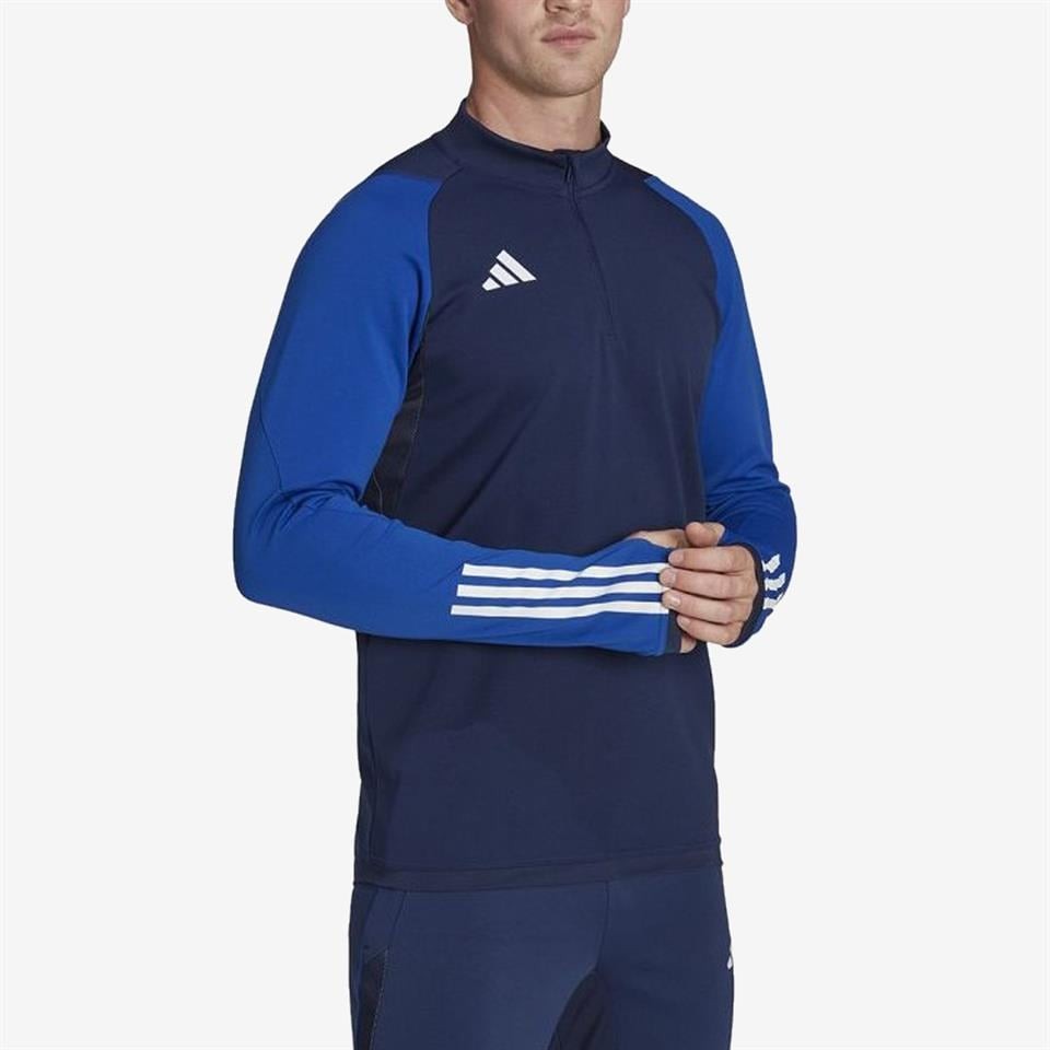 adidas Tiro 23 Erkek Yarım Fermuarlı Eşofman Üstü HK7645