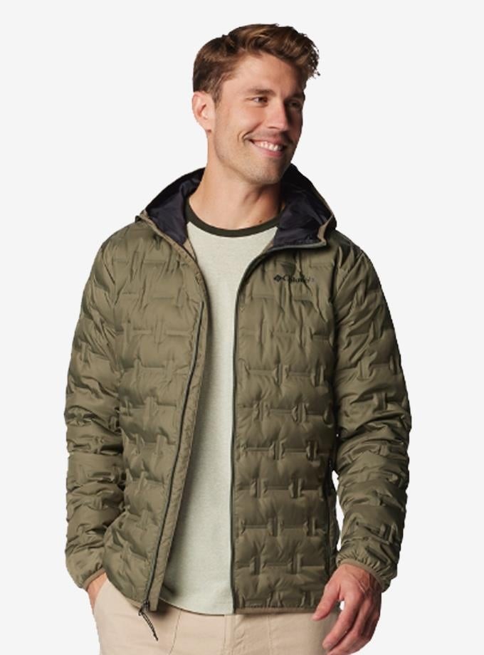 Columbia Wo6610 Delta Ridge II Down Hooded Jacket Erkek Mont