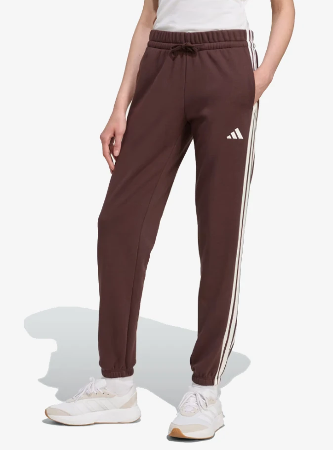 adidas JY3129 Essentials 3-Stripes French Terry Cuffed Kadın Eşofman Altı