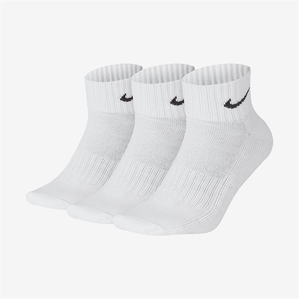 Nike V Cush Ankle 3P Value Unisex Çorap