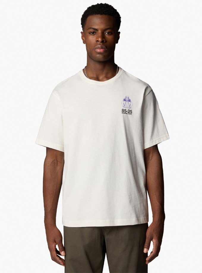 The North Face U S/S Mnt Jacket Anniversary Relaxed  Erkek T-Shirt NF0A8DN5-QLI