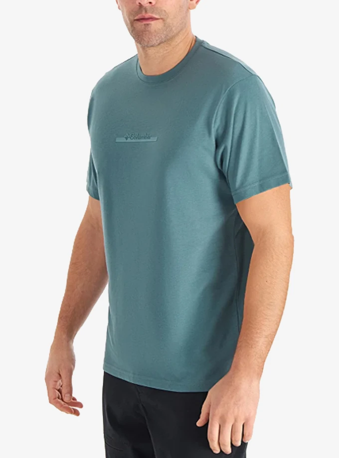 Columbia CS0121 CSC M Bar Split Graphic SS Tee Erkek T-Shirt 9120180-346