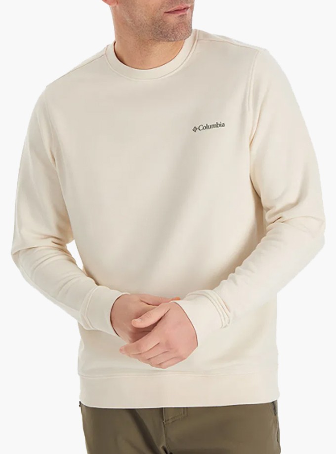 Columbia CS0183 CSC Basic Crew Erkek Krem Sweatshirt