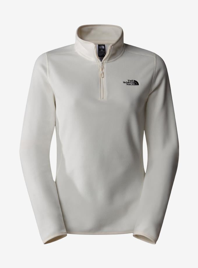 The North Face W 100 Glacier 1/4 Zip Kadın Polar