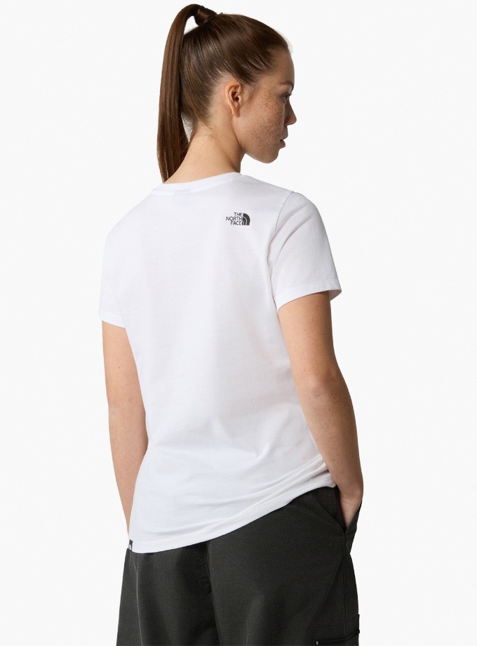 North Face W S/S Simple Dome Slim Tee Kadın Outdoor Tişört NF0A87NH-FN4