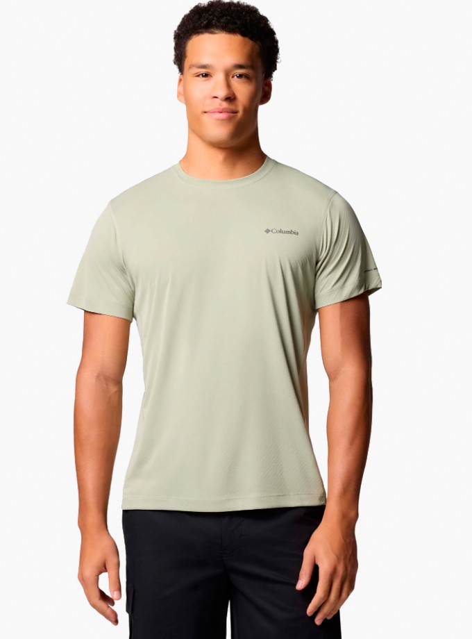 COLUMBIA AO2717 ZERO RULES LIGHT SS CREW Erkek T-Shirt 2118501-348