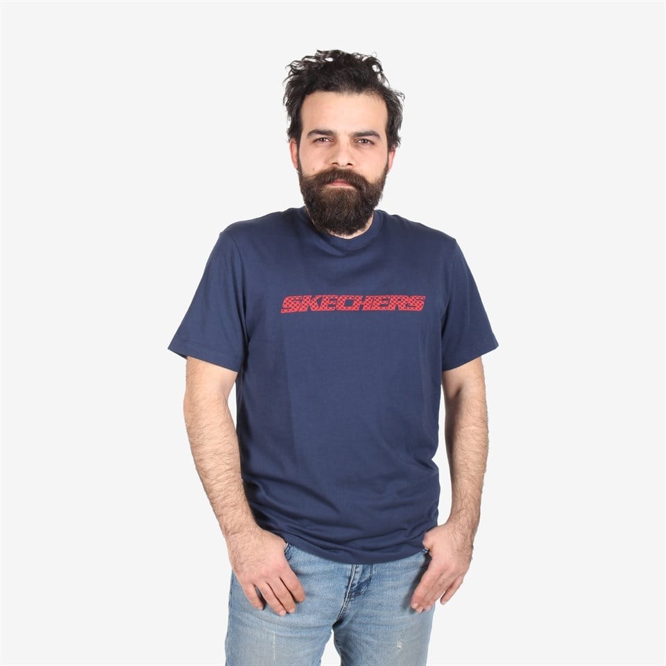 Skechers M Graphic Tee Big Logo T-Shirt Erkek Günlük Tişört