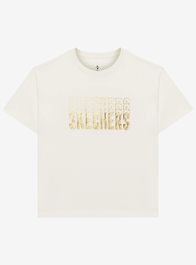 Skechers W Loose Fit Graphic Tee Kadın T-shirt S2510132-102