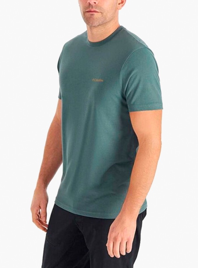 Columbia CS0282 CSC M Basic SM Logo Brushed SS Tee Erkek T-Shirt 9110151-353